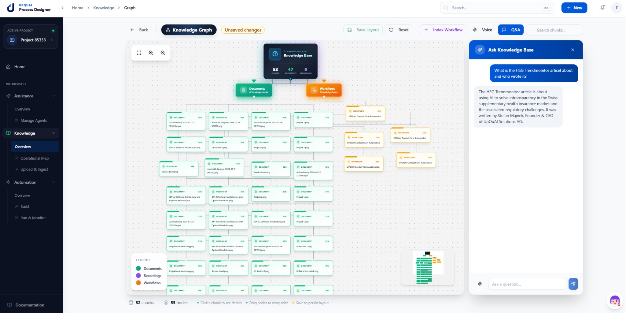 Knowledge Graph Interface
